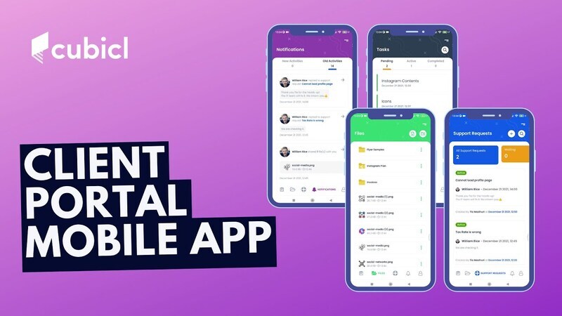 Klientportal mobilapp